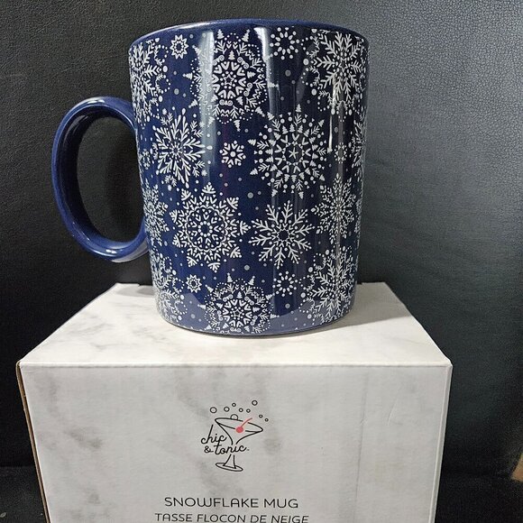 NEW … CHIC & TONIC Snowflake Mug - Picture 1 of 2